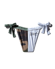 SPLIT BITE CAMO BIKINI