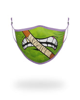 ADULT TMNT: DONATELLO SHARK FORM FITTING FACE-COVERING