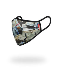 MONEY WHERE UR MOUTH IS FORM-FITTING MASK