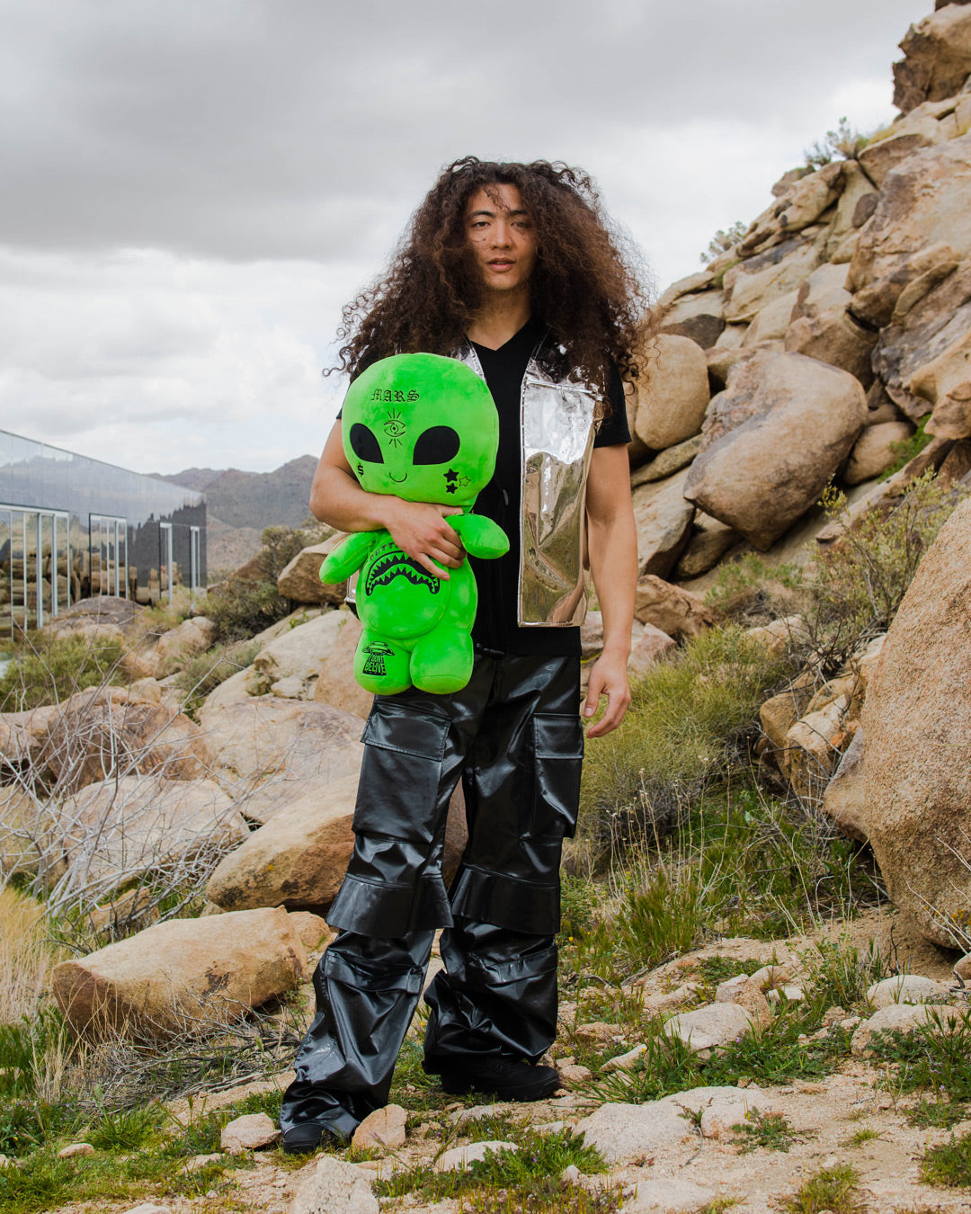 ALIEN PLUSH BACKPACK