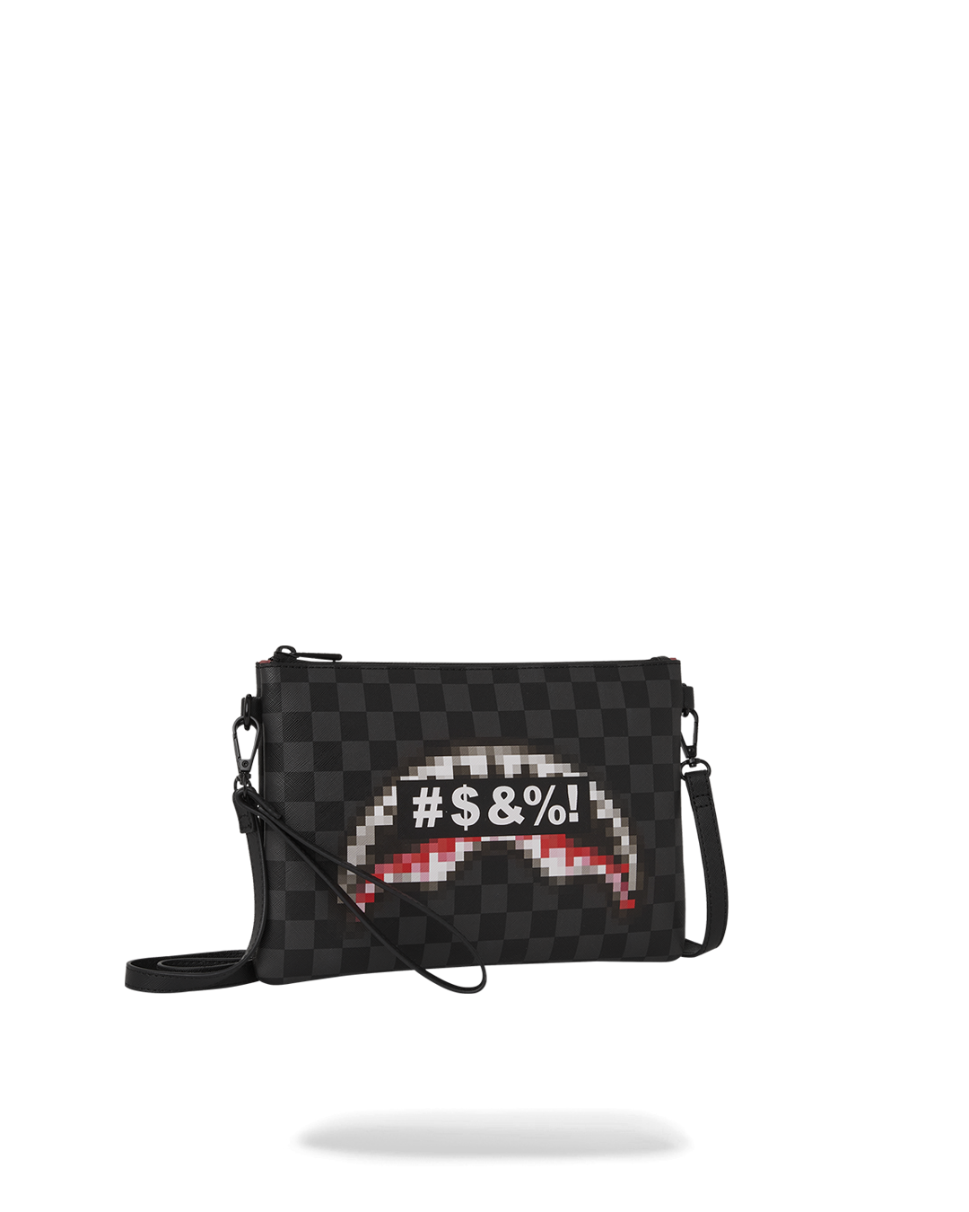 WHAT THE BEEP' SHARK CROSSOVER CLUTCH