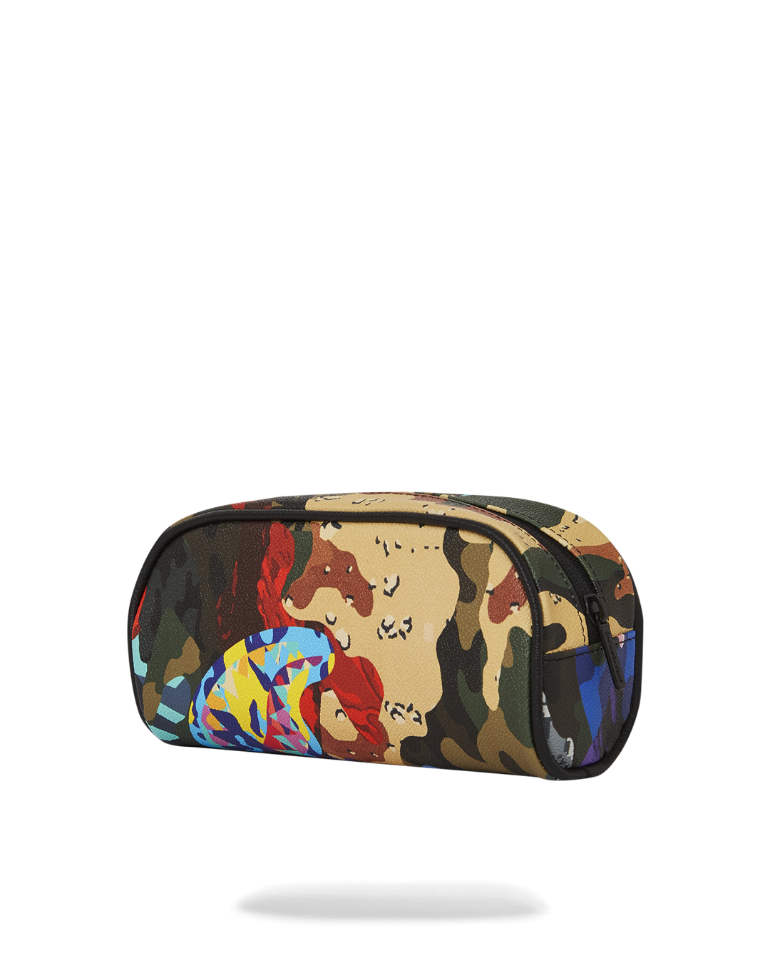 SLICED AND DICED CAMO POUCH