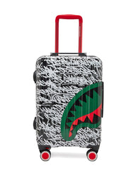 NIGHT NIGHT SHARKNAUTICS HARDSHELL CARRY-ON LUGGAGE