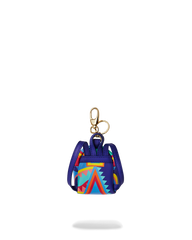 I'M ON VACATION ON MY YACHT BACKPACK KEYCHAIN