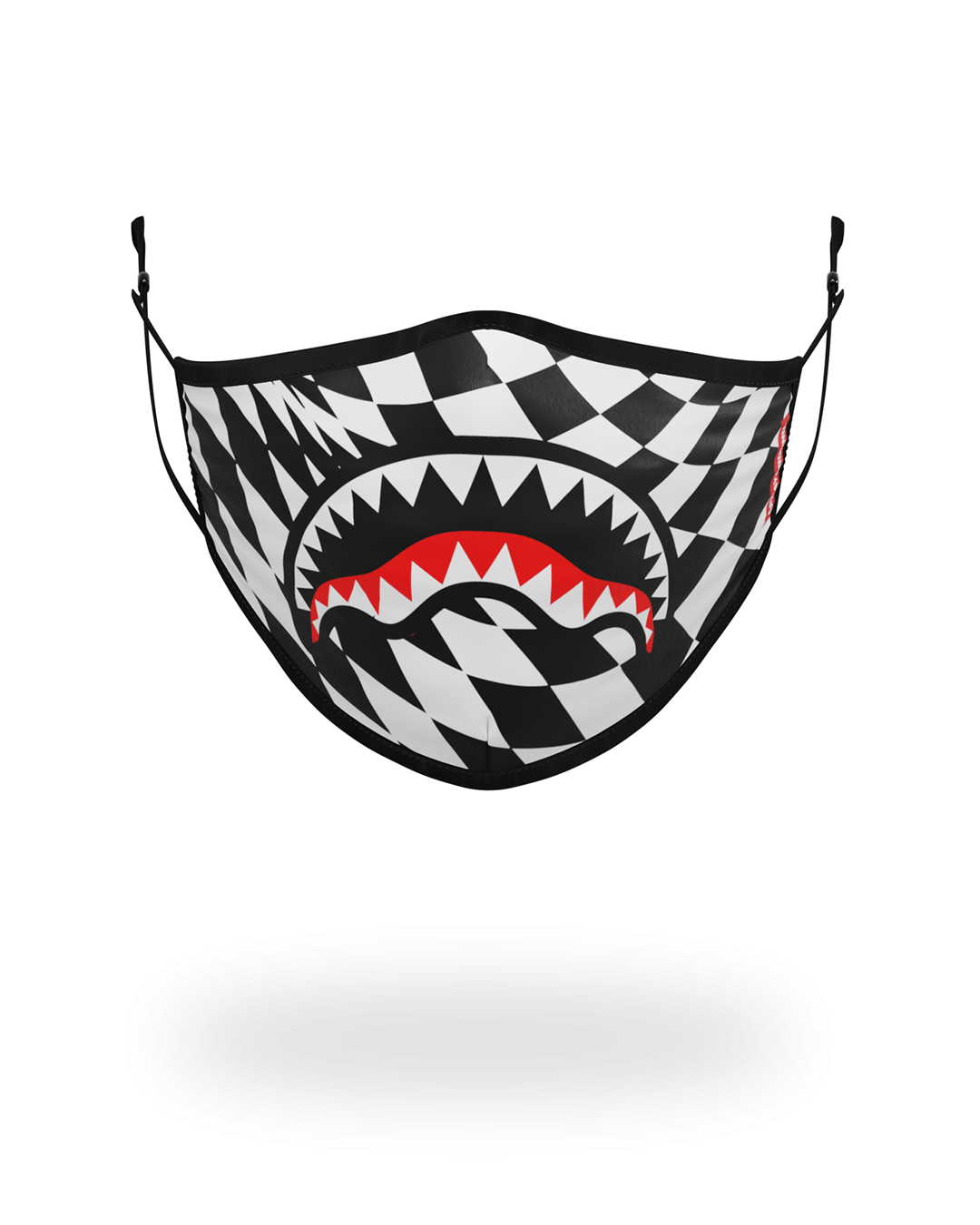 TRIPPY CHECK FACE MASK