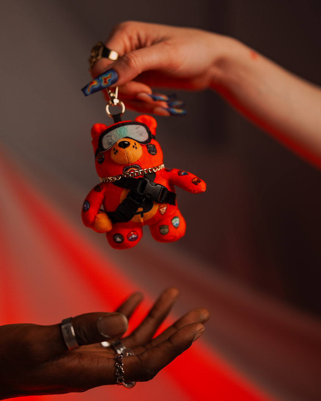 GLOBAL EXPEDITION BEAR KEYCHAIN