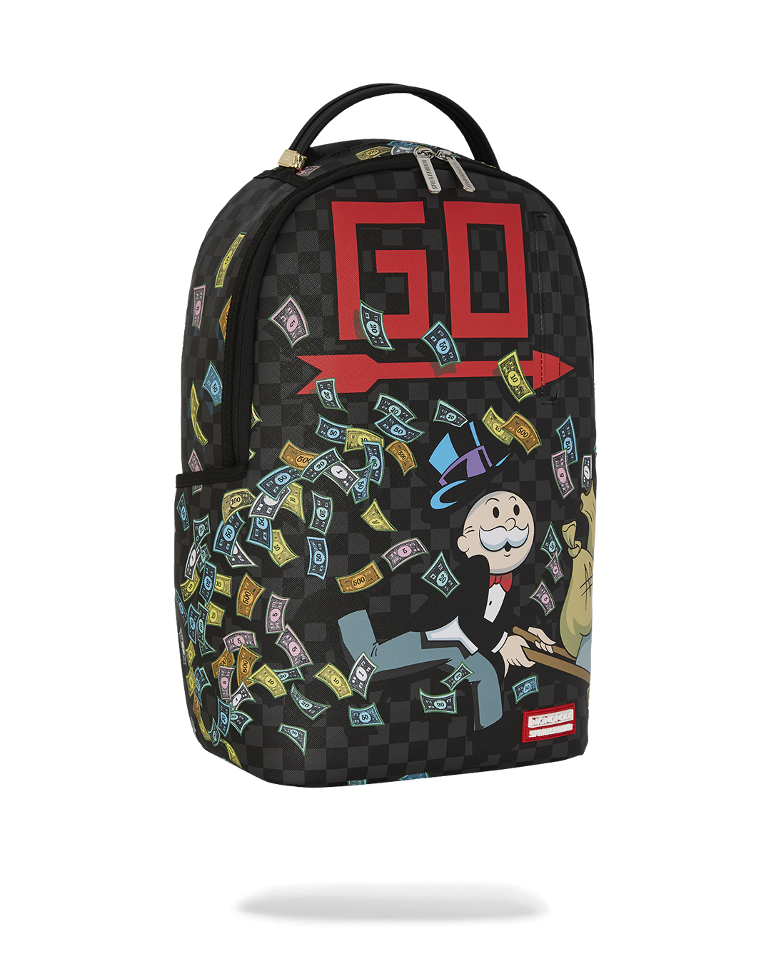 MONOPOLY WHEEL BARREL BACKPACK